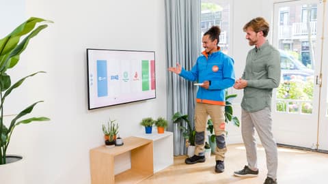 TV delivery and installation