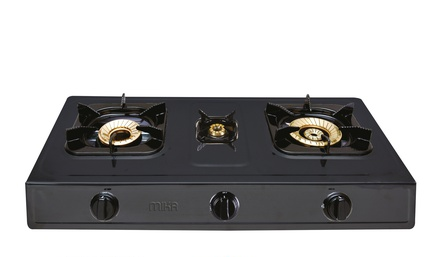 Elekta gas stove 3 burner price deals